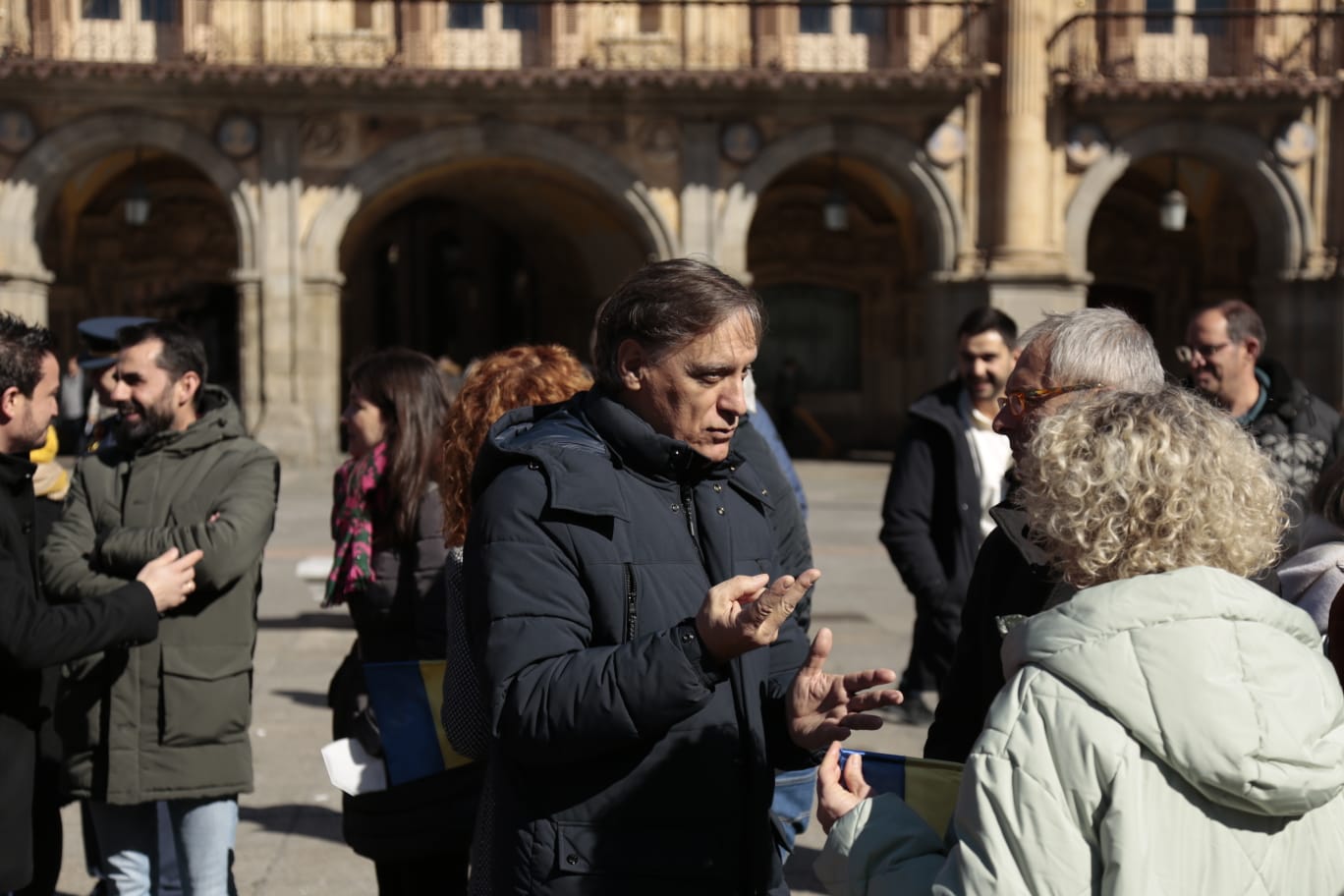 Fotos: Salamanca homenajea a las víctimas que huyen de la guerra en Ucrania