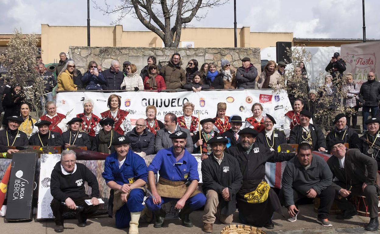 Participantes en la clausura de la Matanza Típica.