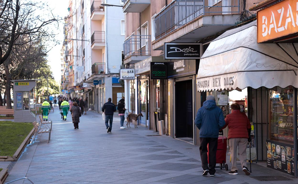 La calle Federico Anaya, la arteria principal de Garrido