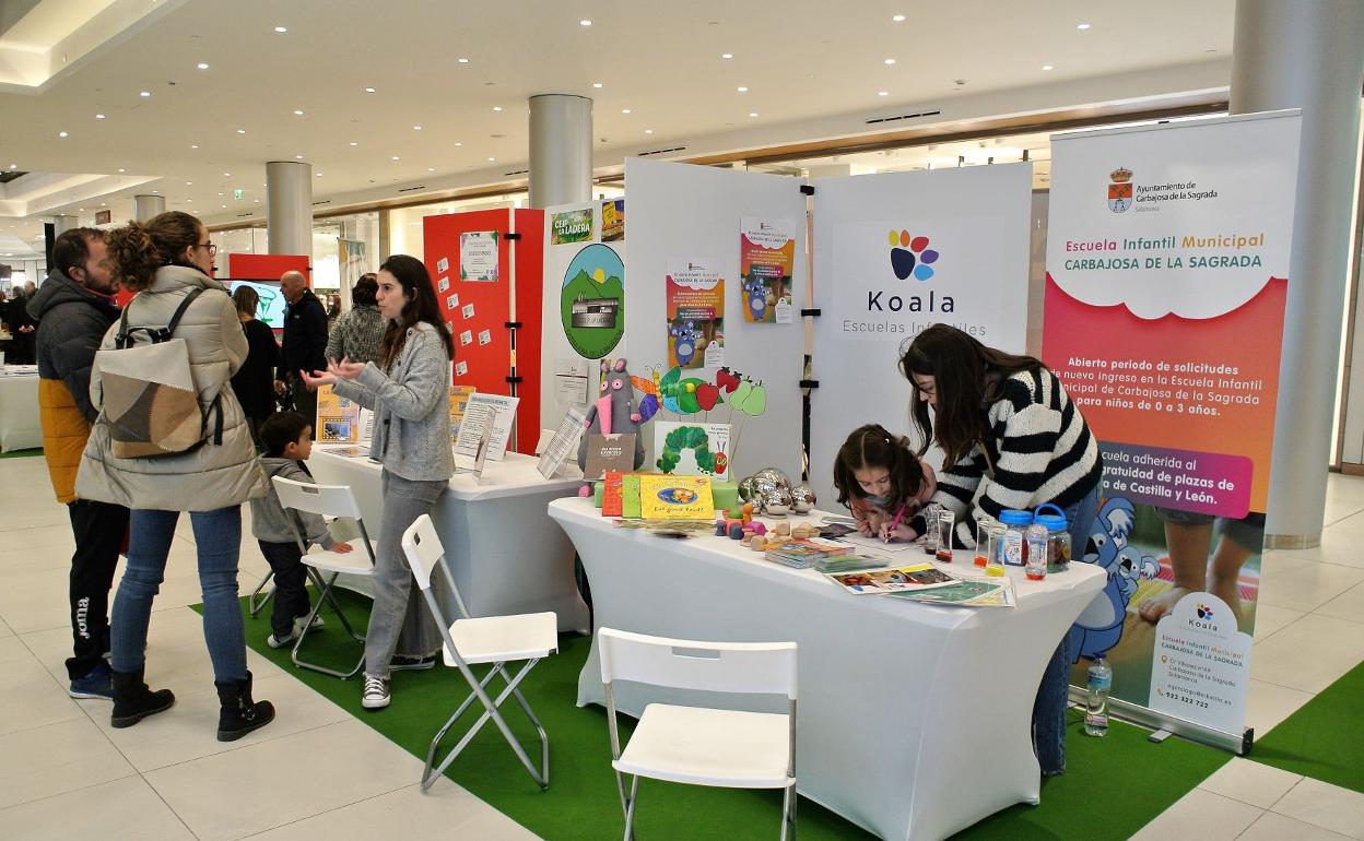 Uno de los estand de la feria.