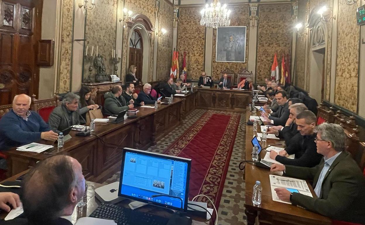 Pleno de la Diputación de Salamanca de hoy. 