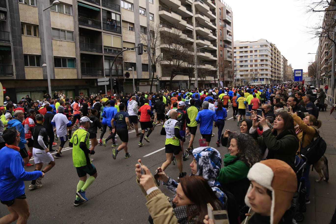 Fotos: Fiesta del atletismo popular salmantino con la Media Maratón