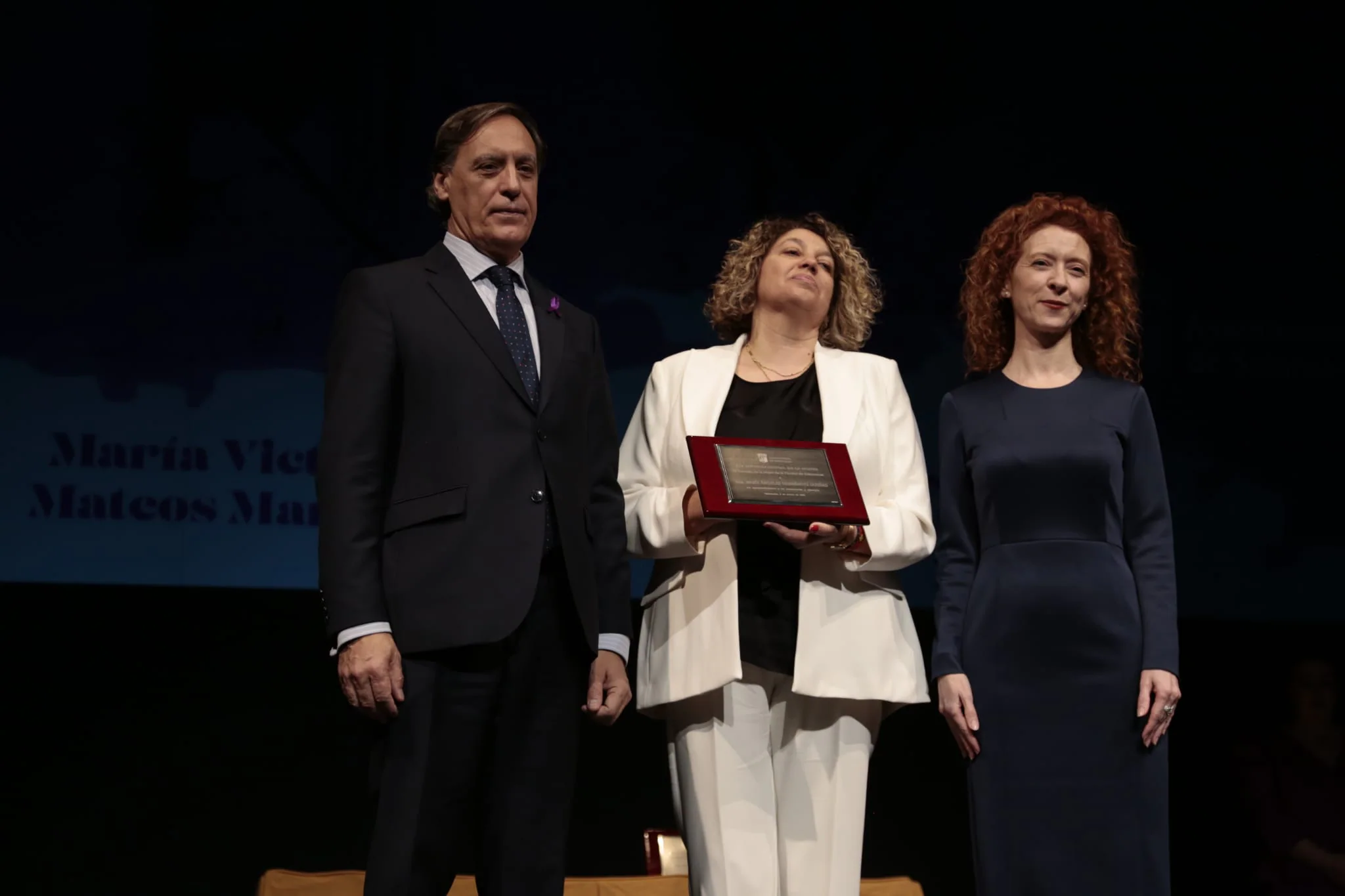 Fotos: Salamanca homenajea a Marta del Pozo, María Victoria Mateos y María Ángeles Hernández este 8 de marzo