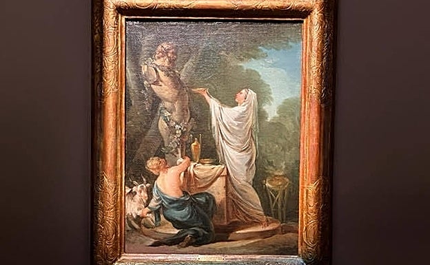 'El sacrifico de Priapo', por 2,5 millones en la galería argentina Eguiguren.