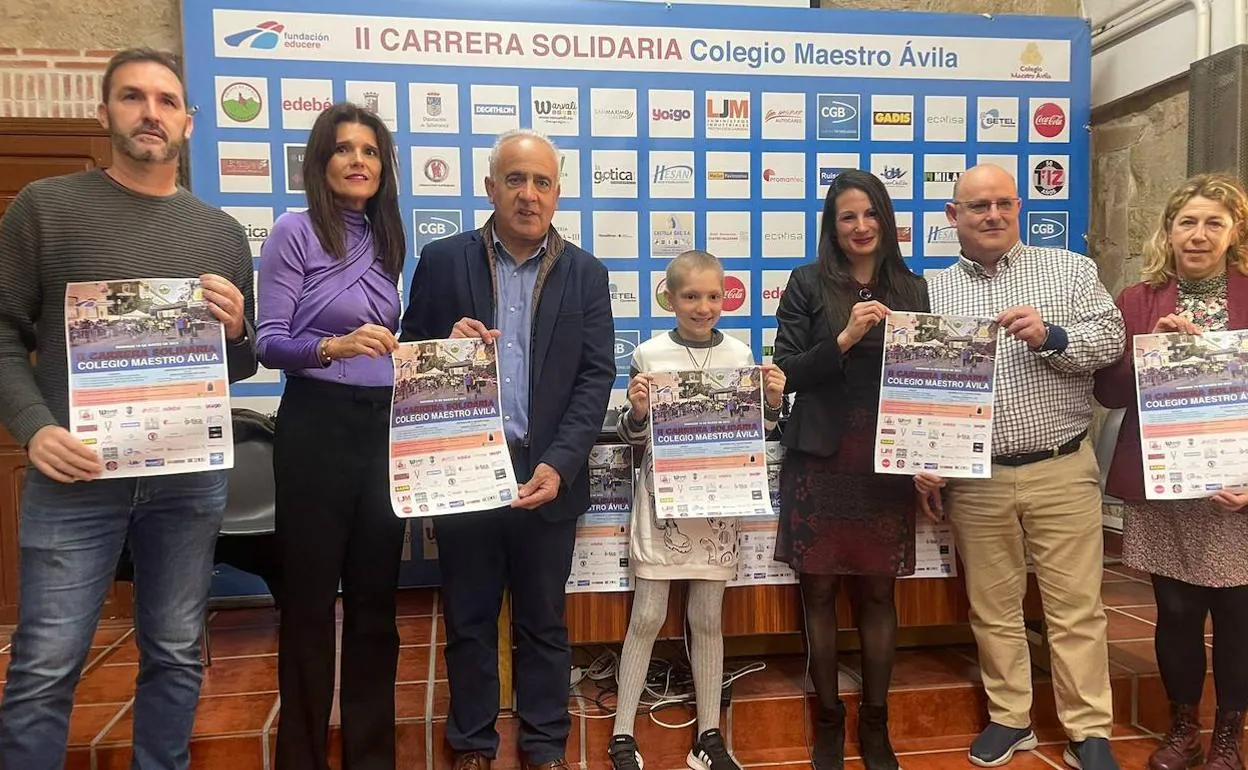 Presentación de la II Carrera Solidaria Colegio Maestro Ávila.