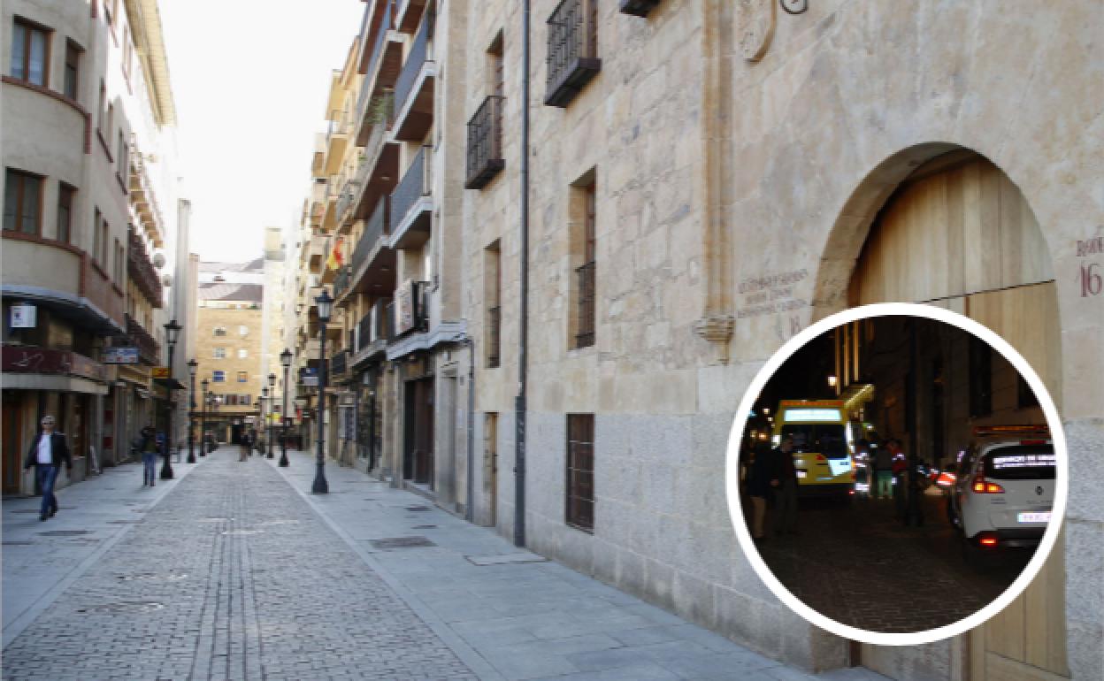 La calle Espoz y Mina. 