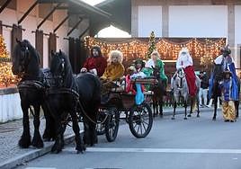 Calabalgata que va de Fuentes de Oñoro a Vilar Formoso.