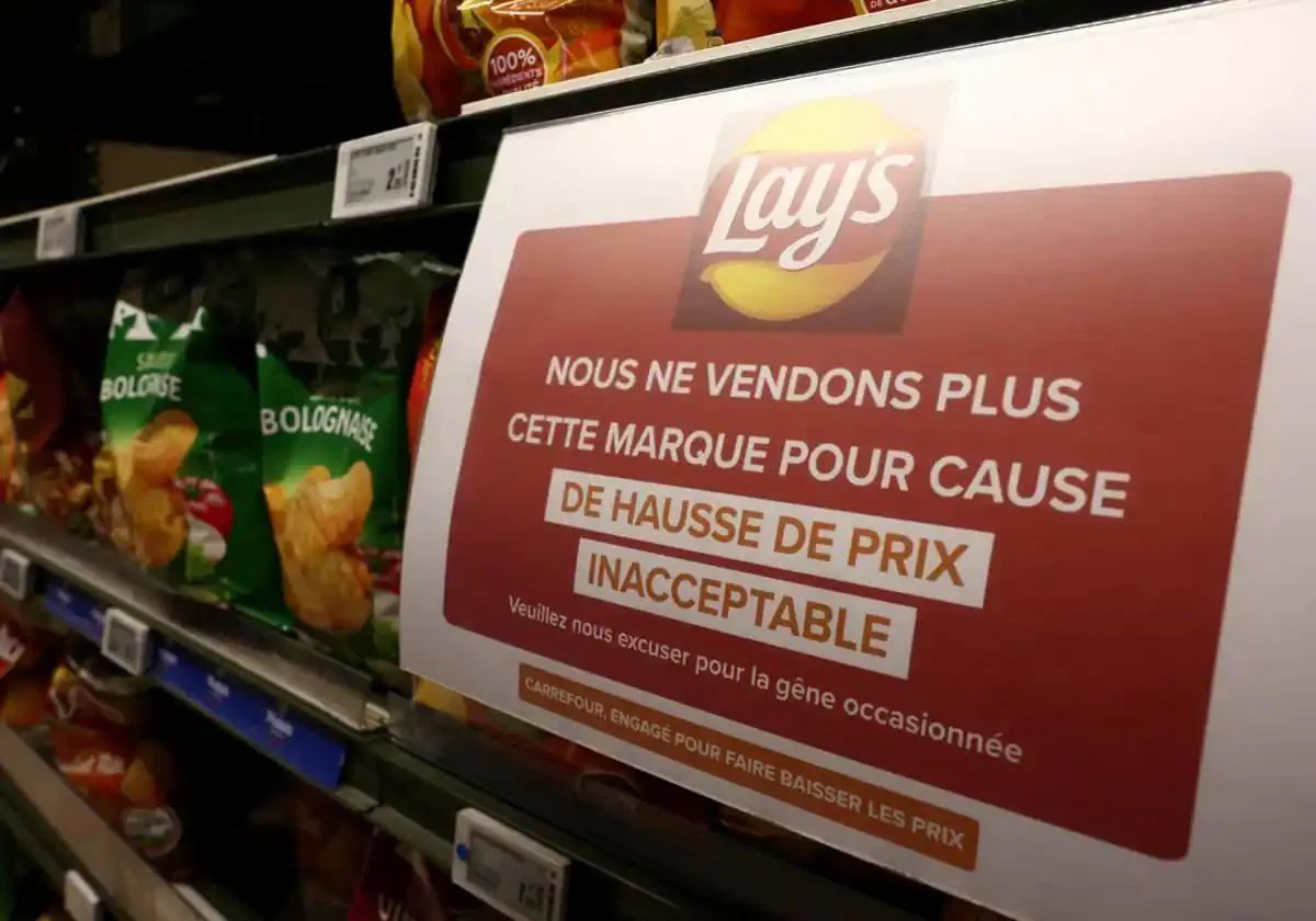 Carrefour dejará de vender productos de PepsiCo por sus «aumentos inaceptables» de precios