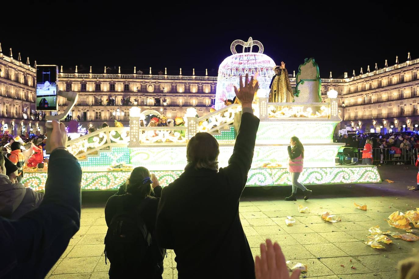 Los Reyes Magos reparten ilusión por Salamanca