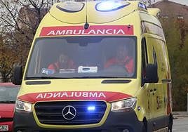 Ambulancia de Sacyl.