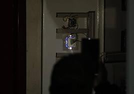 El lugar donde se ha buscado la avería.