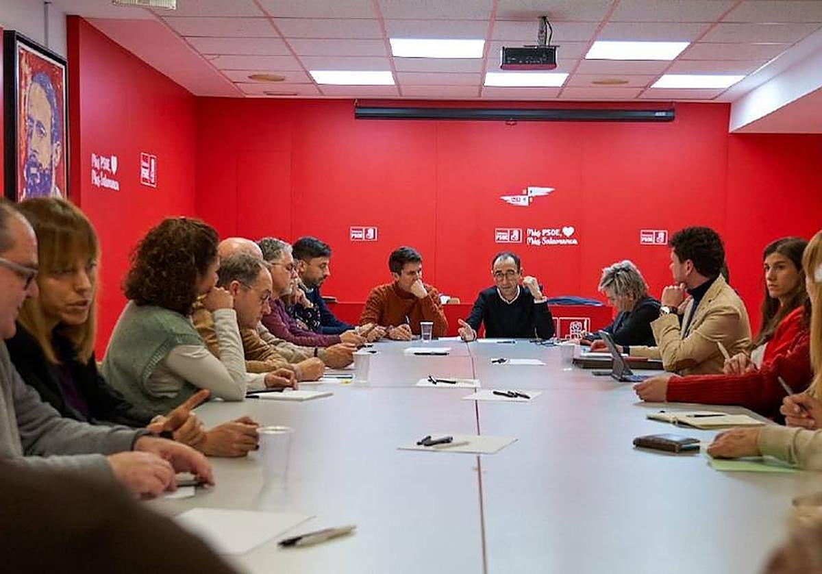 Ejecutiva Provincial del PSOE de Salamanca.