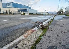 Polígono donde dos jóvenes han fallecido en un choque entre dos coches