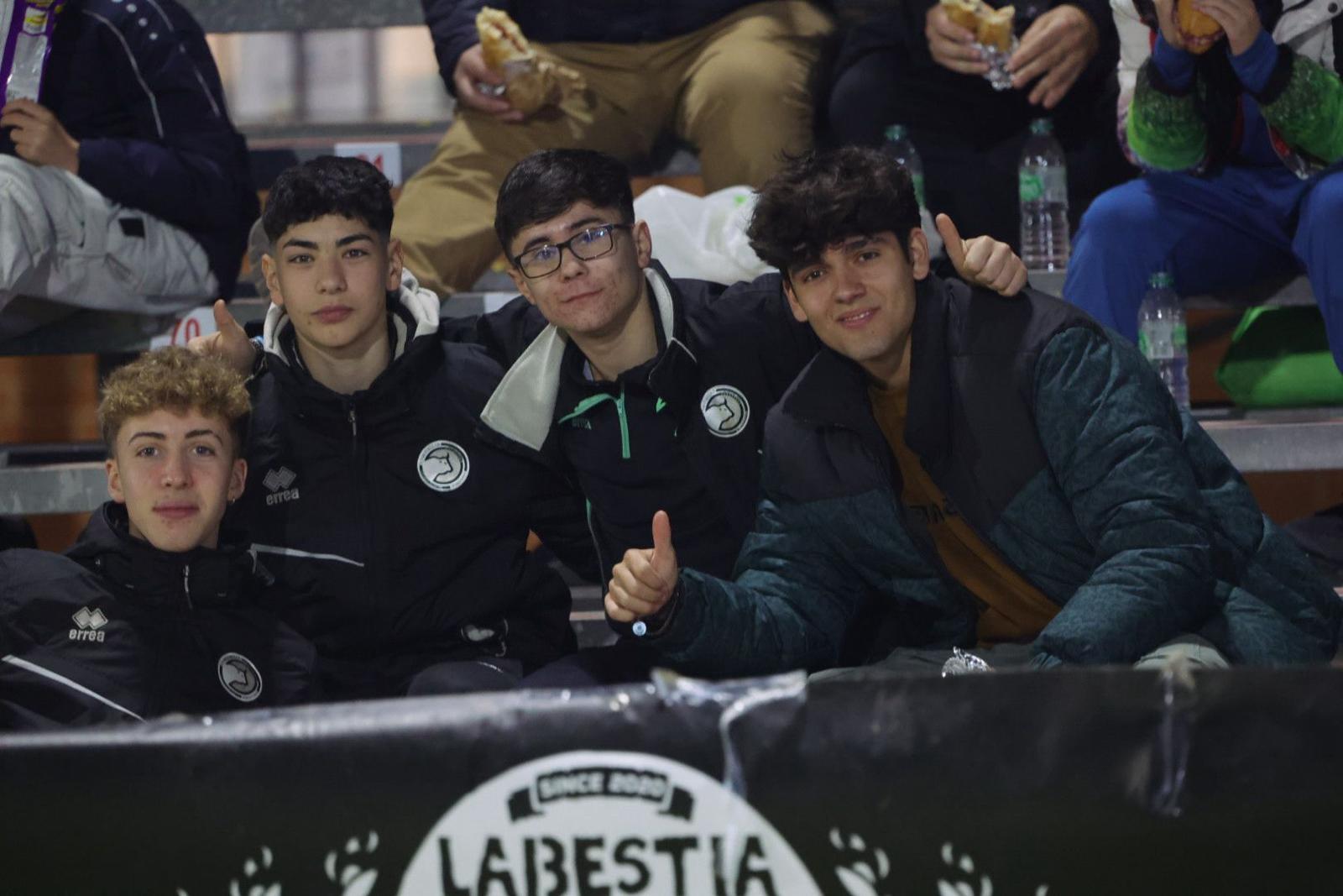 Unionistas-Rayo: Ambiente de Copa, hinchada de Liga