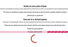 Plataforma online de venta de entradas de Unionistas para el duelo ante el Barcelona a las 9.10 de la mañana.