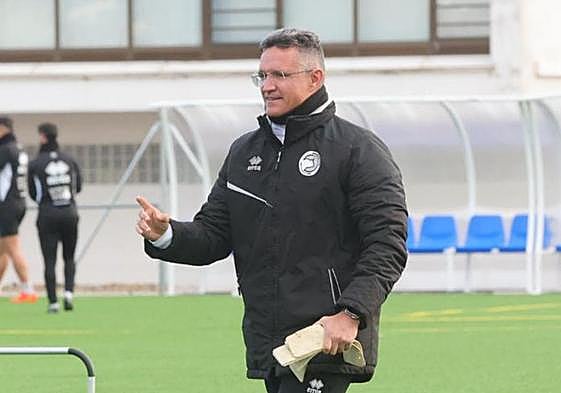 Dani Ponz, esta mañana en el Reina Sofía.