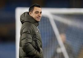 Xavi Hernández, entrenador del Barcelona.