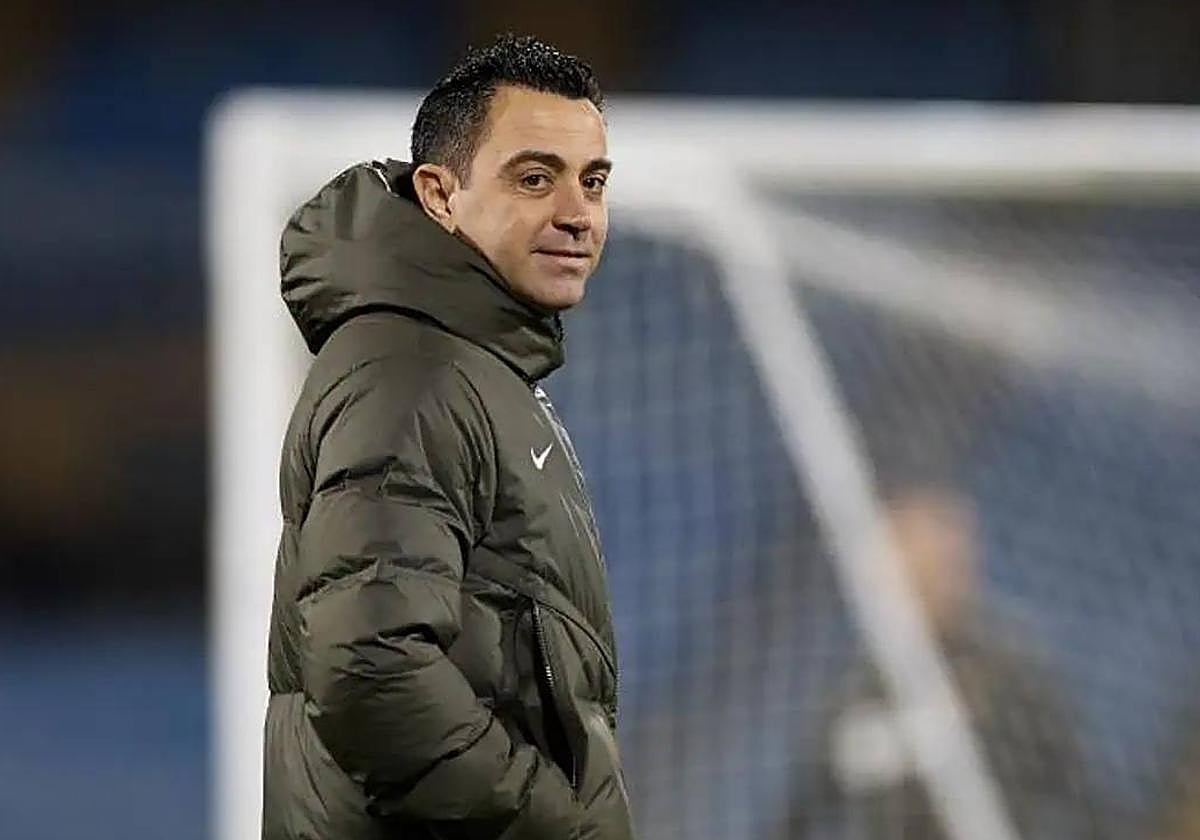 Xavi Hernández, entrenador del Barcelona.