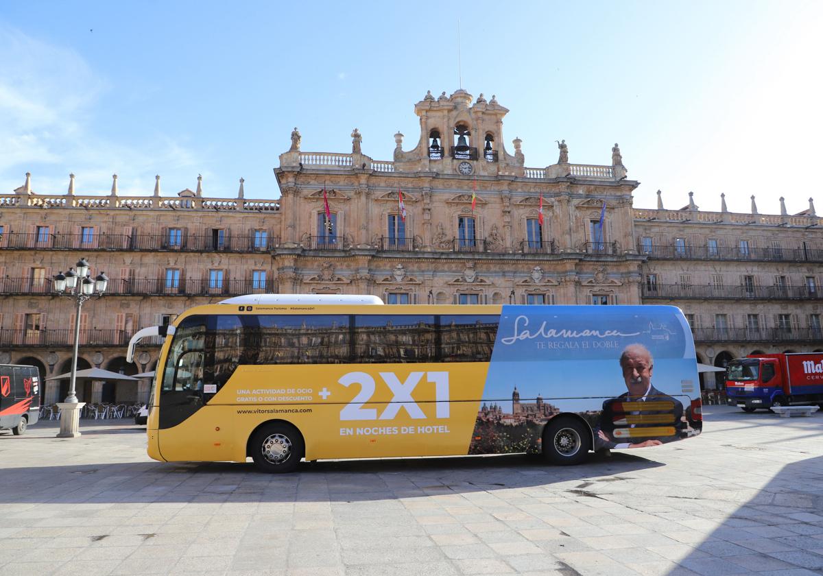 Autobuses de promoción de Salamanca para la Fitur