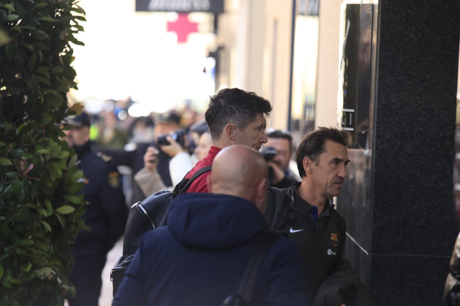 Locura ante la llegada del FC Barcelona en Salamanca