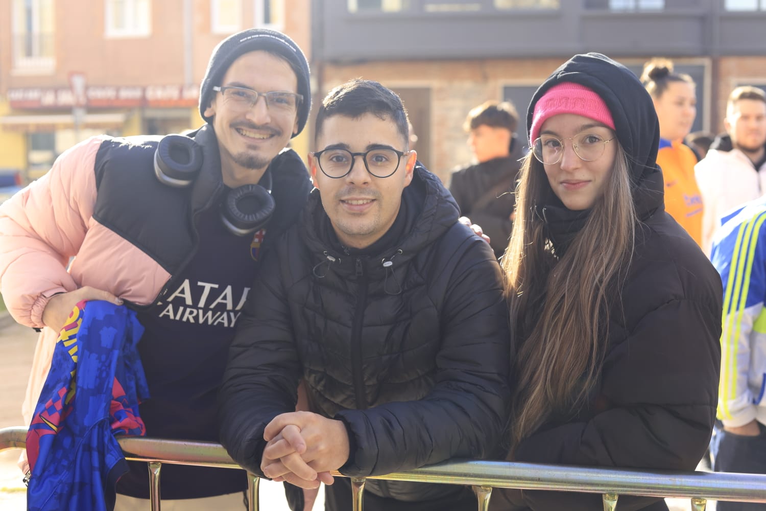Locura ante la llegada del FC Barcelona en Salamanca