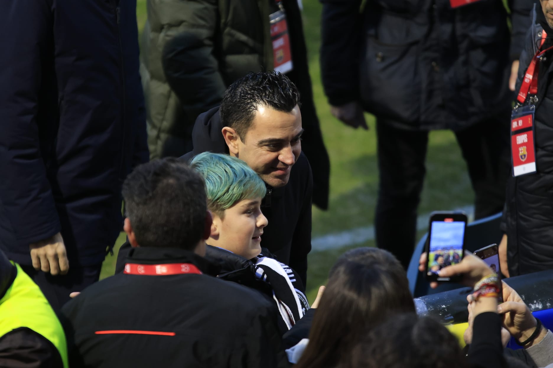 Xavi y su carrusel de gestos