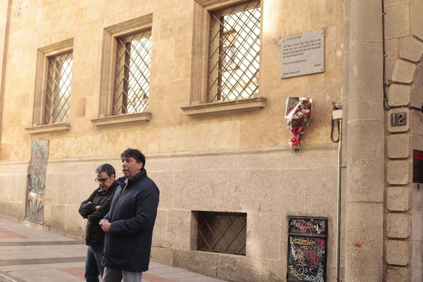 Así ha sido el homenaje a los abogados de Atocha en Salamanca