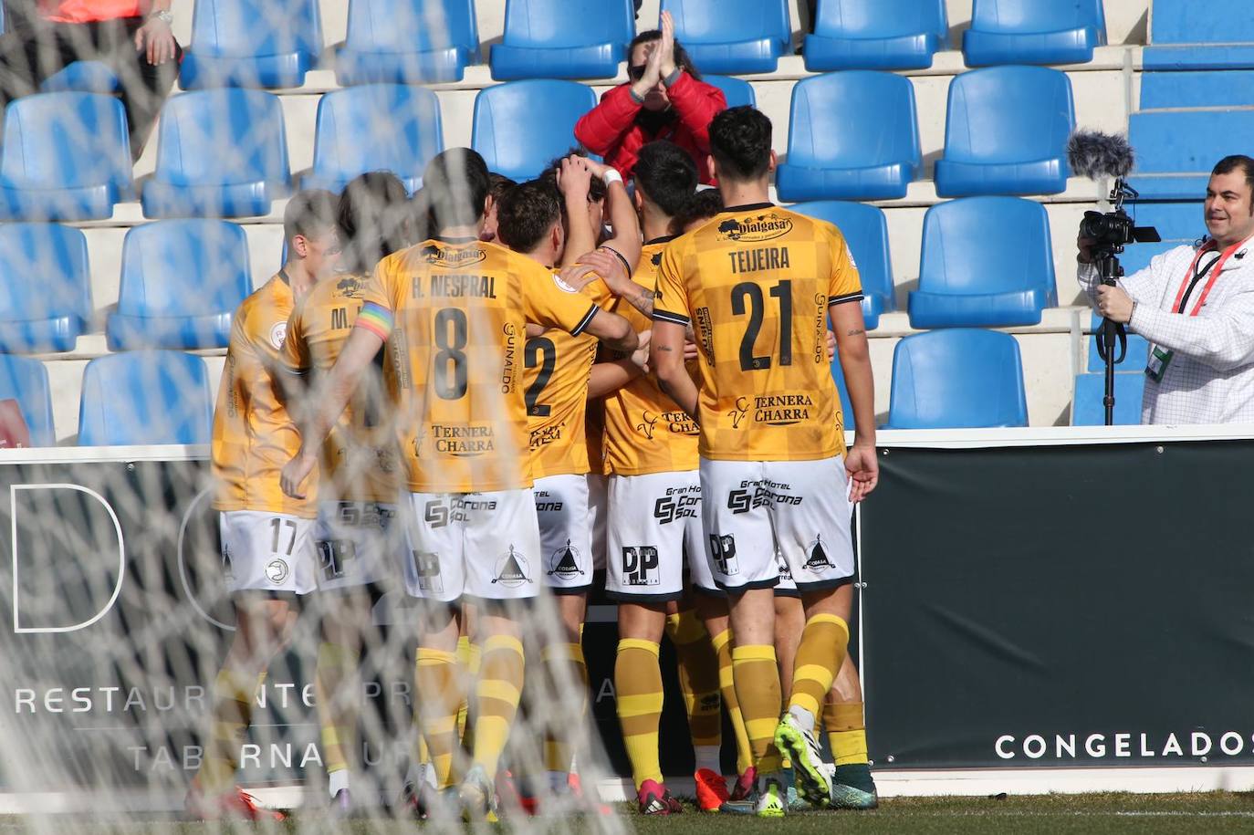 El partido de Unionistas ante el Cornellà, en imágenes