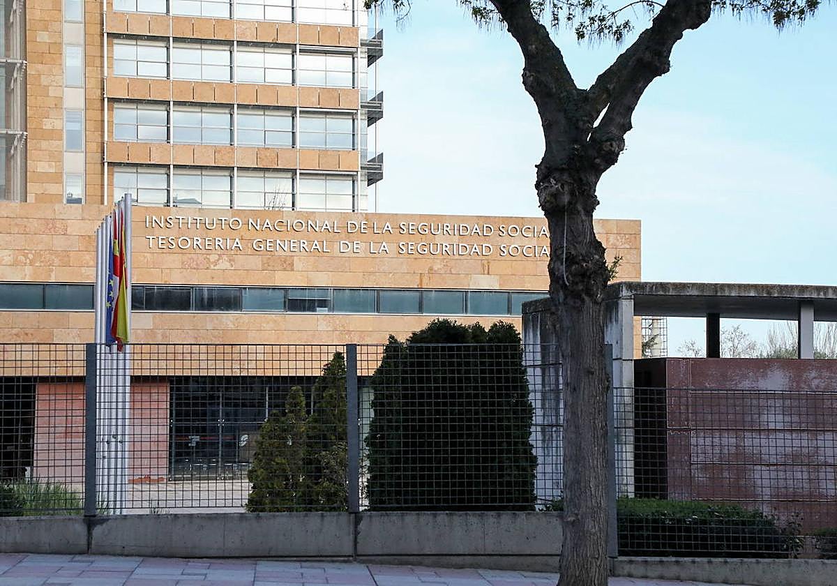 Edificio de la Seguridad Social en Salamanca