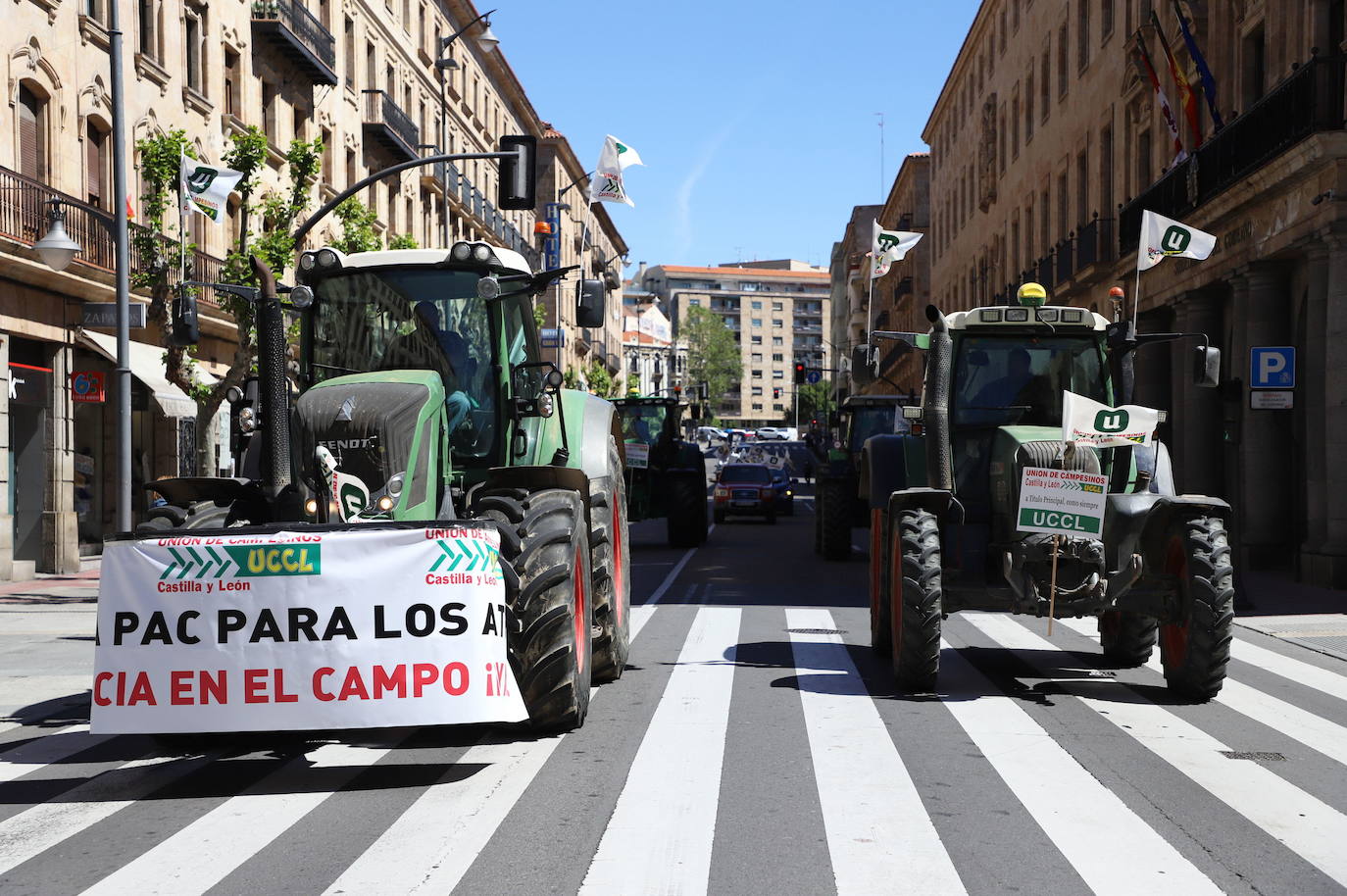 Nueva &#039;tractorada&#039; en Salamanca: día, recorrido y reivindicaciones