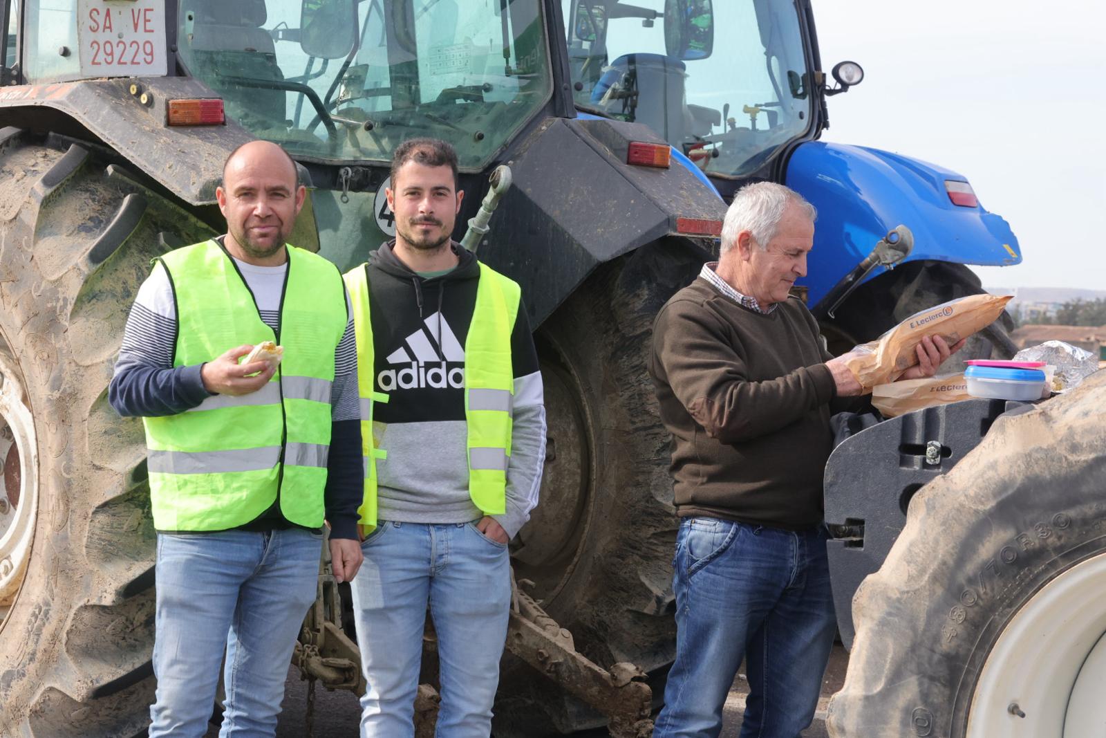 La tractorada de Salamanca, en imágenes