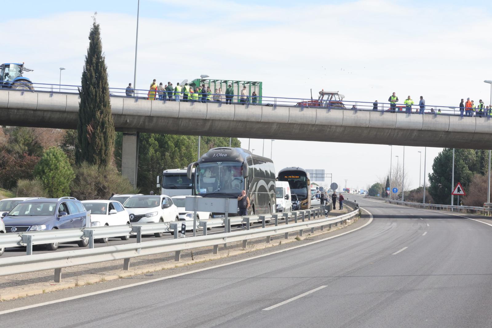 La tractorada de Salamanca, en imágenes