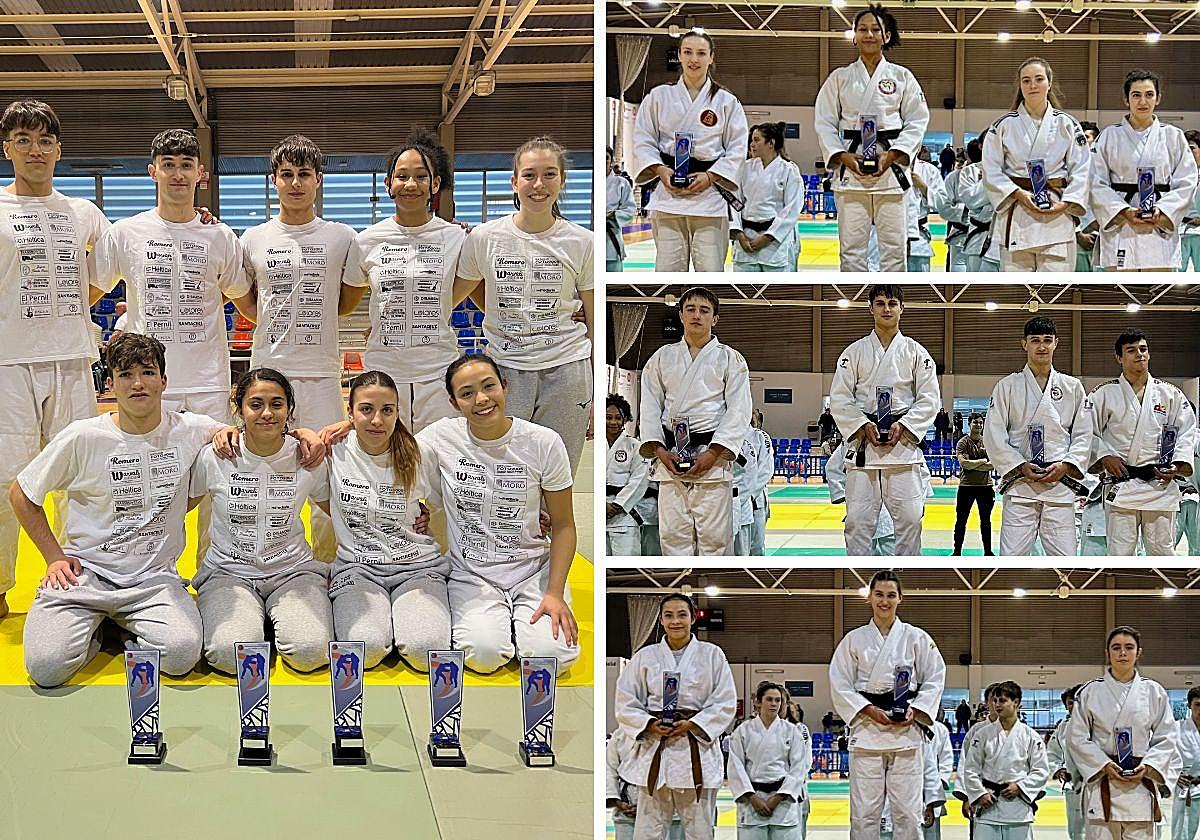 Representantes del Doryoku en el Autonómico júnior.