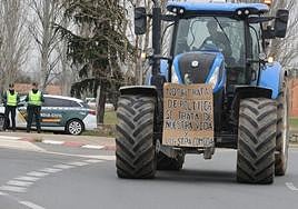 La tractorada de este miércoles en Salamanca, en imágenes