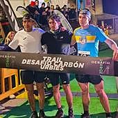 Miguel Heras, segundo en el I Trail Desafío del Carbón