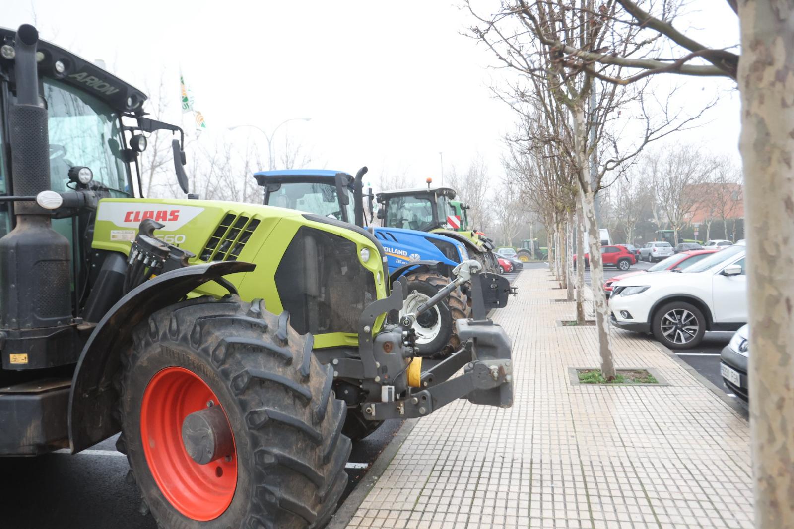 Nuevas protestas de los agricultores salmantinos