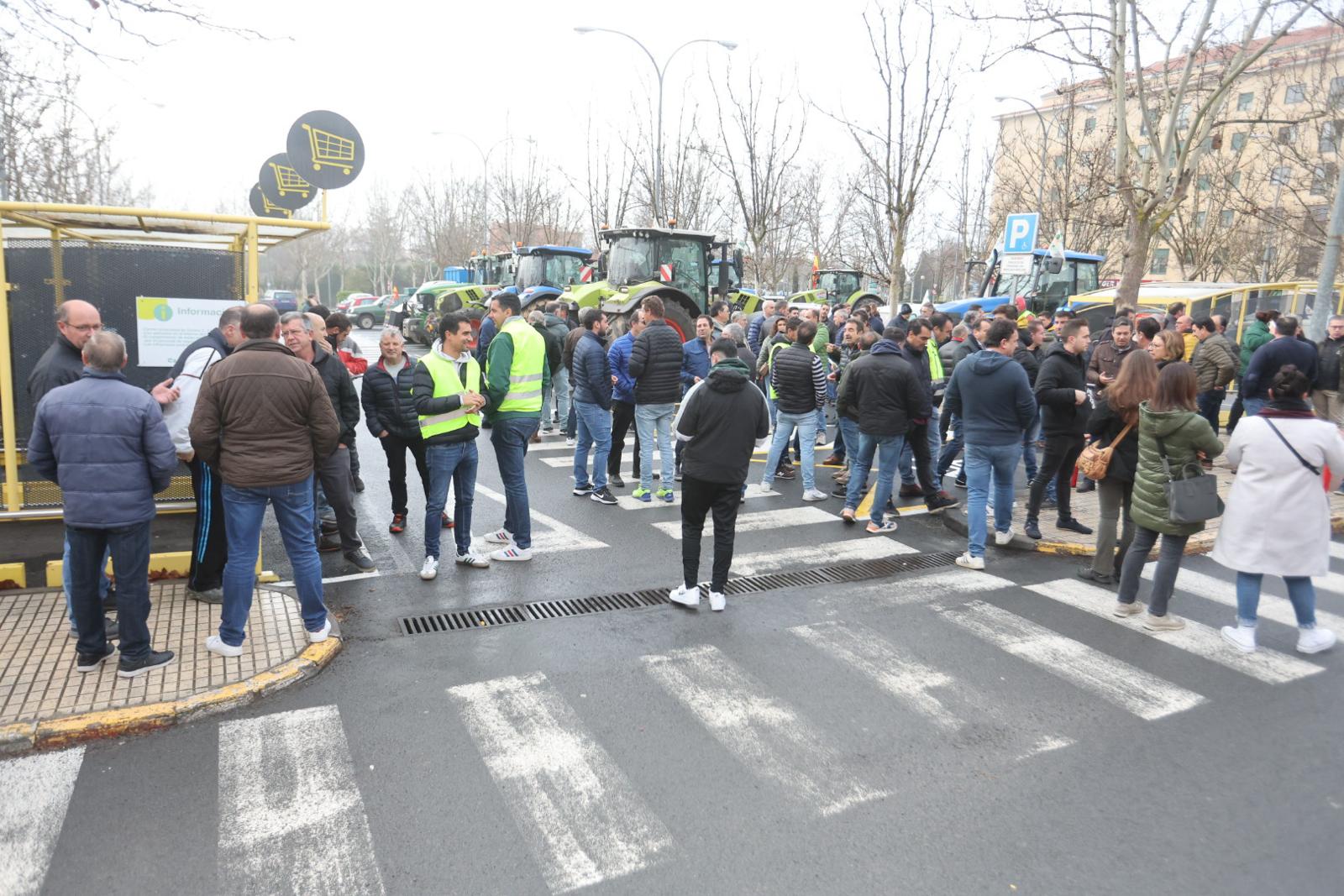 Nuevas protestas de los agricultores salmantinos