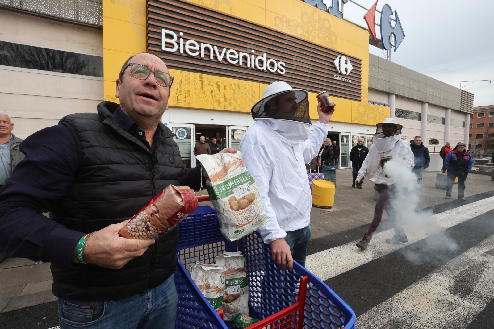 Nuevas protestas de los agricultores salmantinos