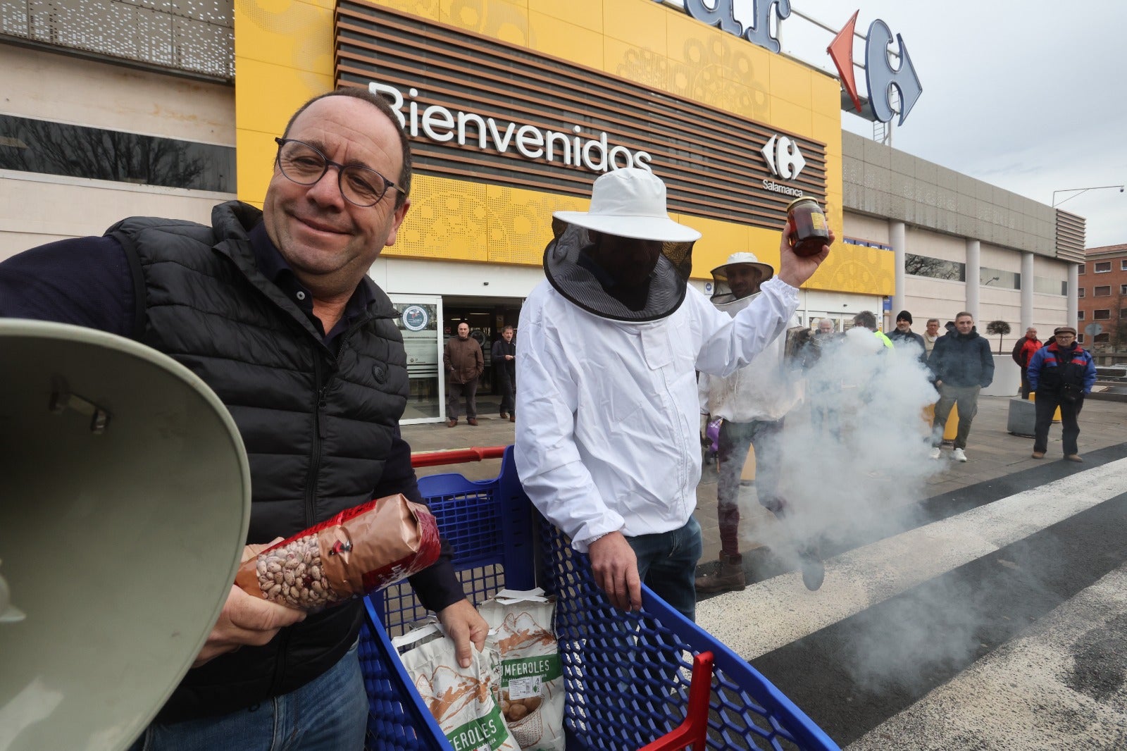 Nuevas protestas de los agricultores salmantinos