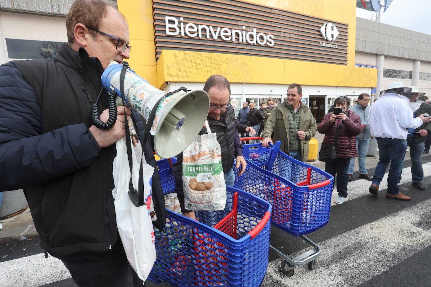 Nuevas protestas de los agricultores salmantinos