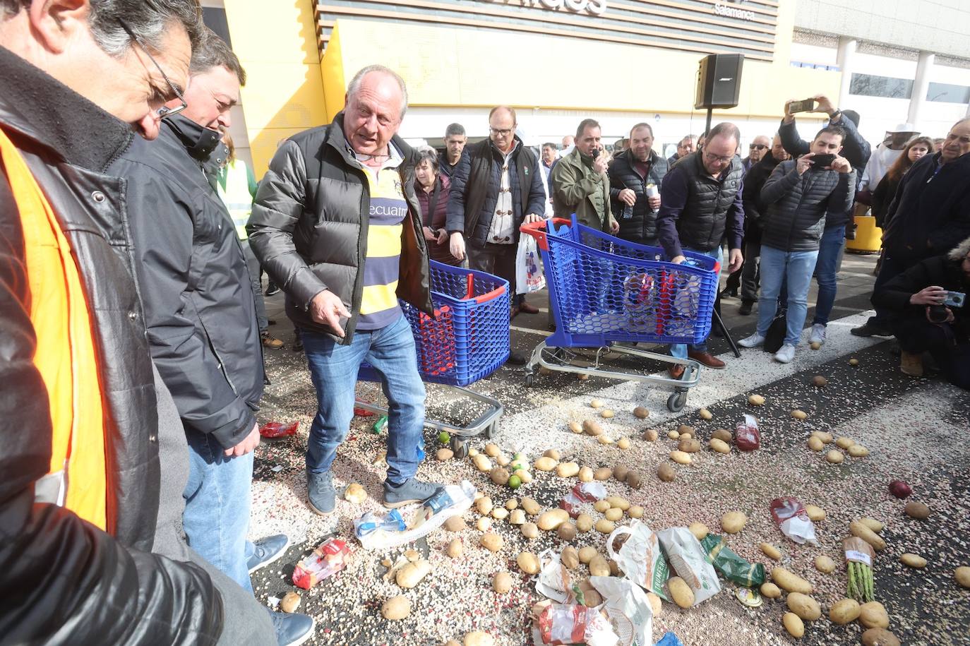 Nuevas protestas de los agricultores salmantinos