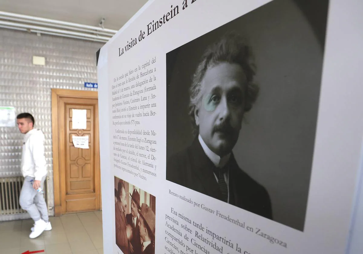 La Usal se souvient du centenaire de la visite d’Albert Einstein en Espagne