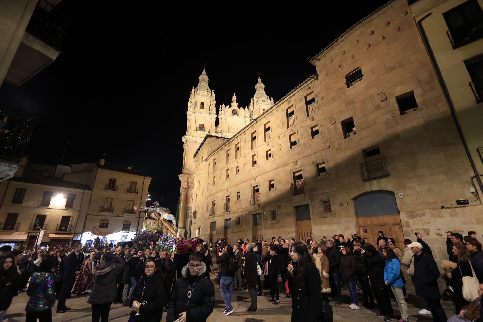 Tradicional Vía Crucis de la Junta de Semana Santa de Salamanca