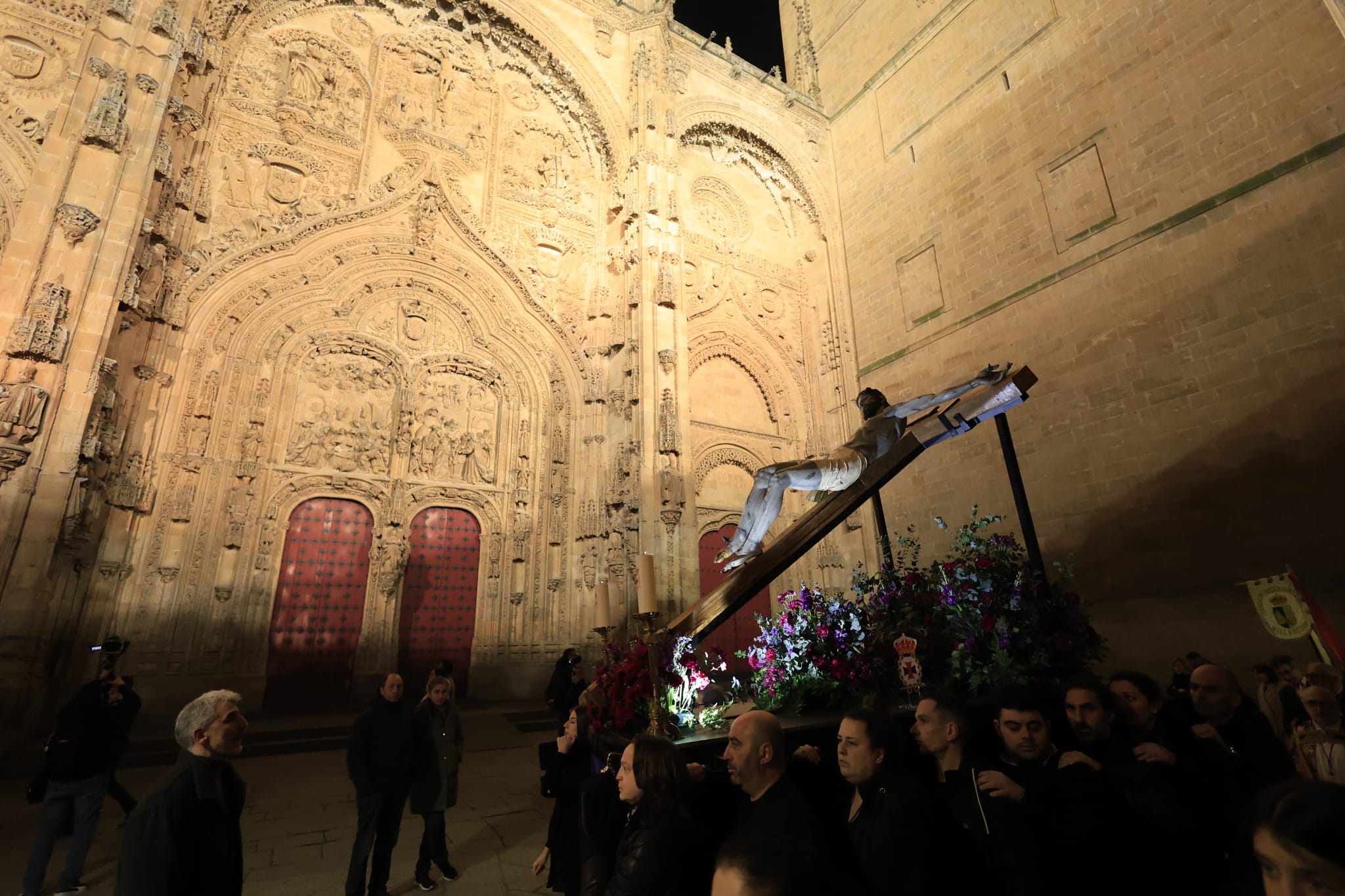 Tradicional Vía Crucis de la Junta de Semana Santa de Salamanca