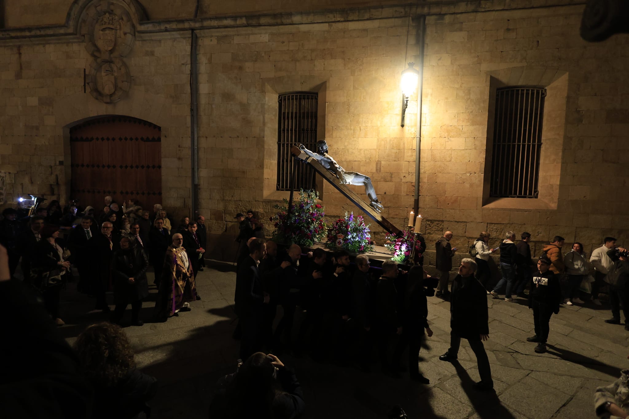 Tradicional Vía Crucis de la Junta de Semana Santa de Salamanca