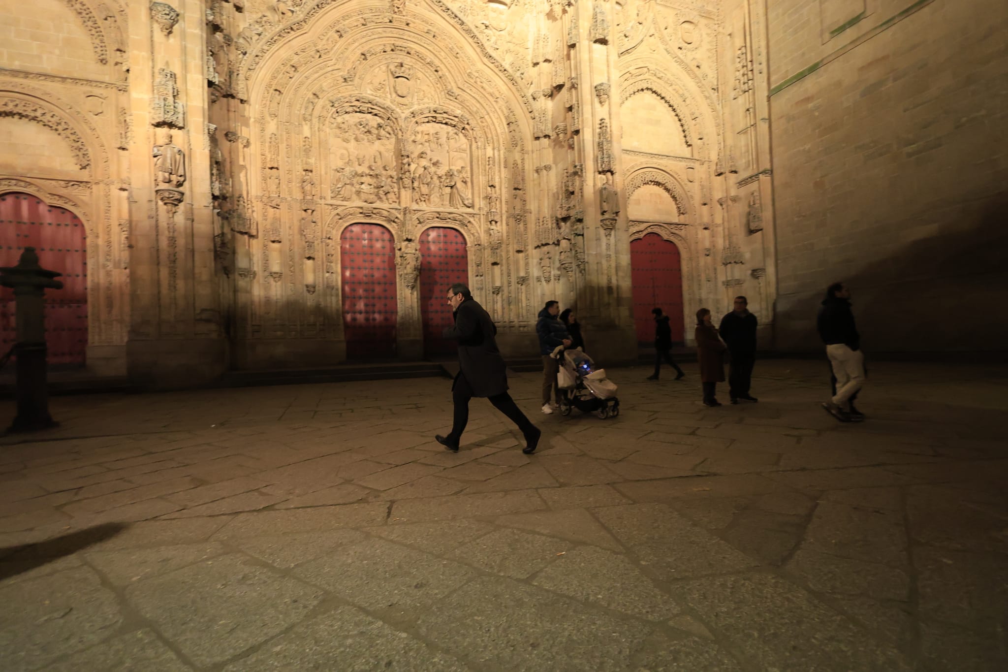 Tradicional Vía Crucis de la Junta de Semana Santa de Salamanca
