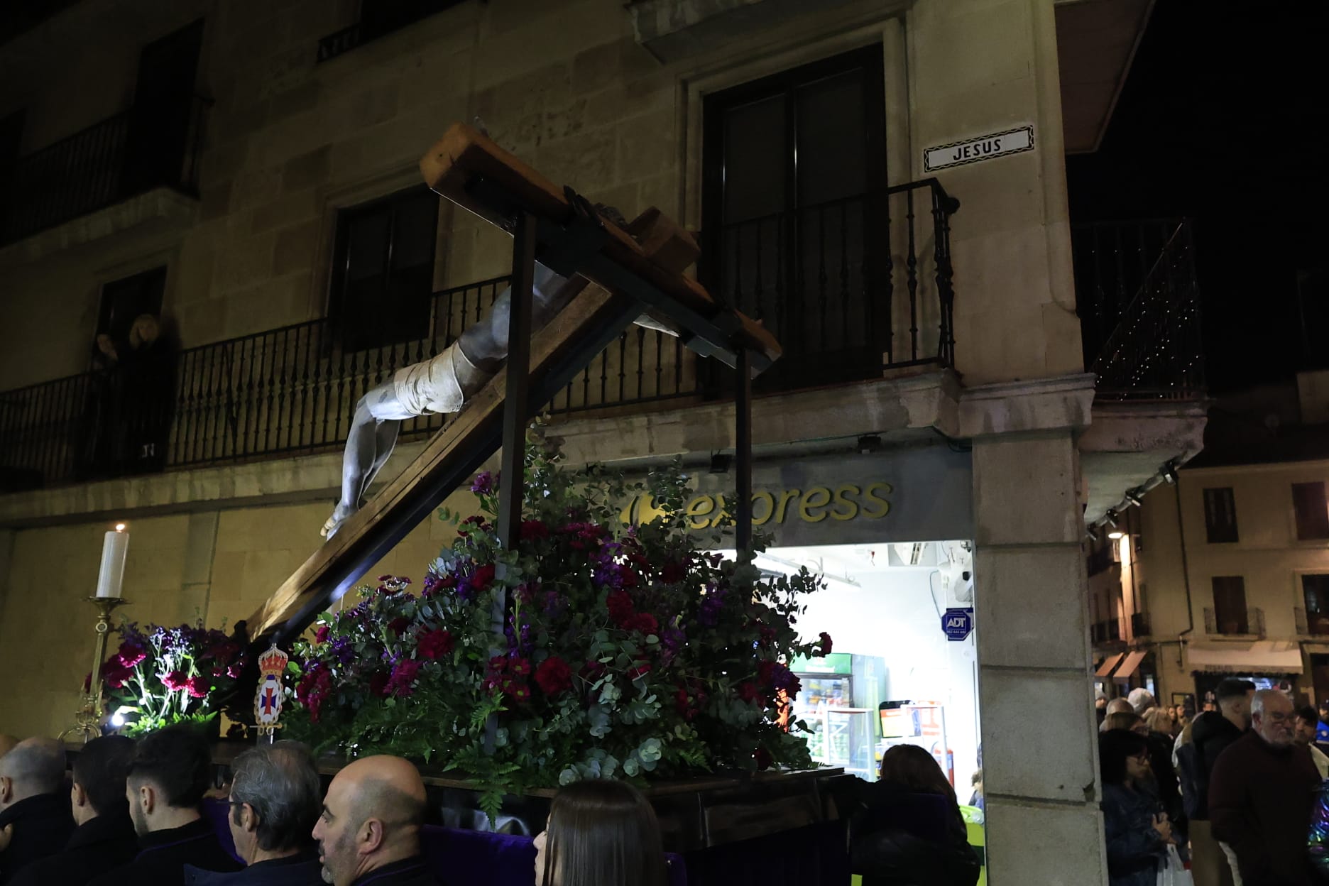 Tradicional Vía Crucis de la Junta de Semana Santa de Salamanca