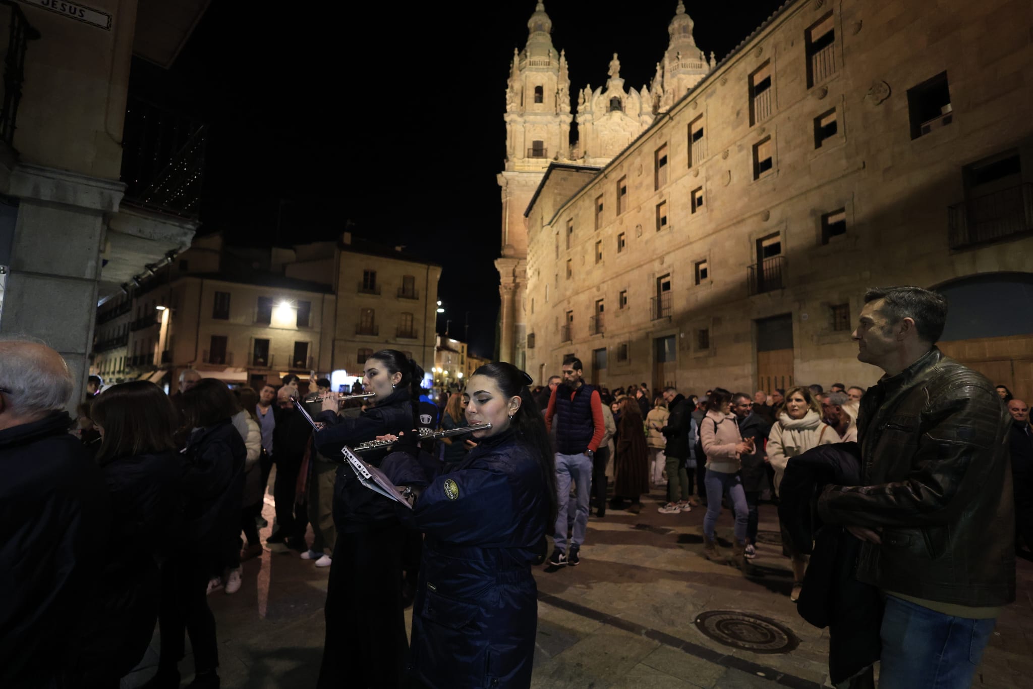 Tradicional Vía Crucis de la Junta de Semana Santa de Salamanca