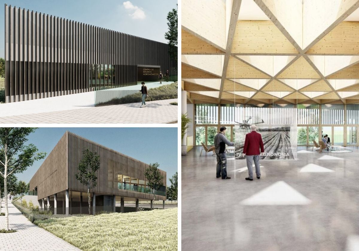 Diseño del centro de transferencia agronómico de la Diputación.