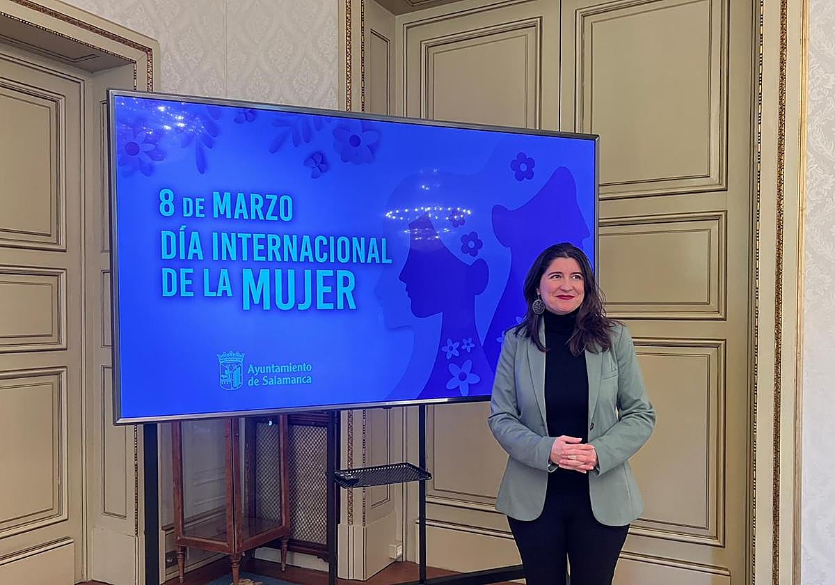 Myriam Rodríguez, concejala de Igualdad de Oportunidades del Ayuntamiento de Salamanca